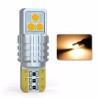 Par de bombillas LED T10 Vintage W5W 4000k 6 SMD 3030 Canbus