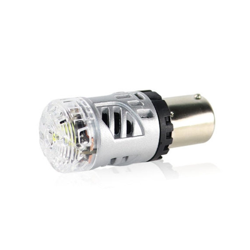 laterale Lampada Led 1156 ba15s 6000k Bianco Freddo CSP 21W Posizione Retromarcia Stop Alta Potenza