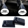 Nuevo proyector LED para logotipo de puerta Dacia con batería, sin agujeros, sin conexiones, conectar y listo.