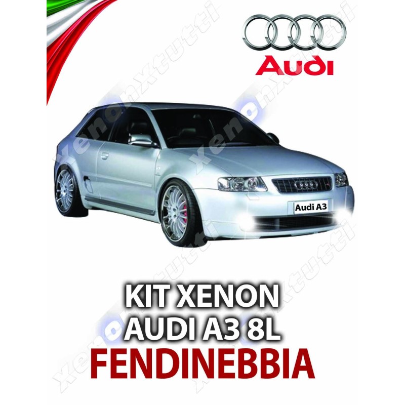 KIT FAROS ANTINIEBLA XENÓN ESPECÍFICOS AUDI A3 8L SPORTBACK