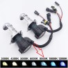 Pair of H4-3 Bi-Xenon 35W 8000K Replacement Xenon Bulbs with AMP HID Connector