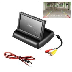 4.3 Inch TFT LCD Color Retractable Monitor for Car Camper Rear View Camera