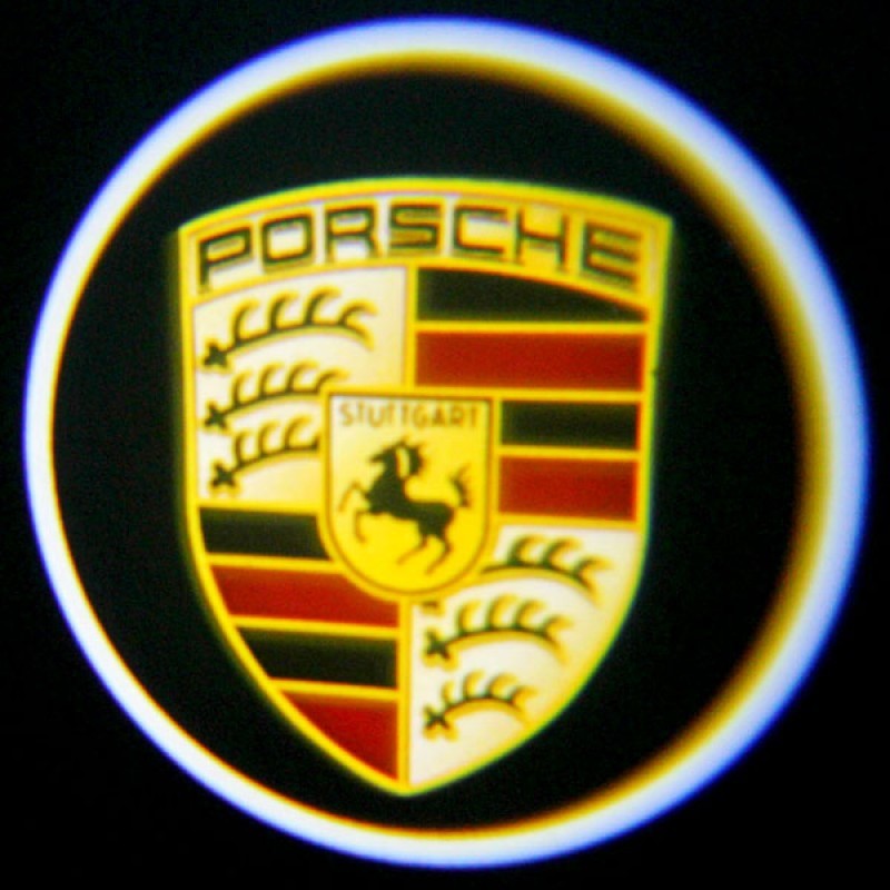 Logotipo LED de Porsche