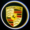 Logotipo LED de Porsche