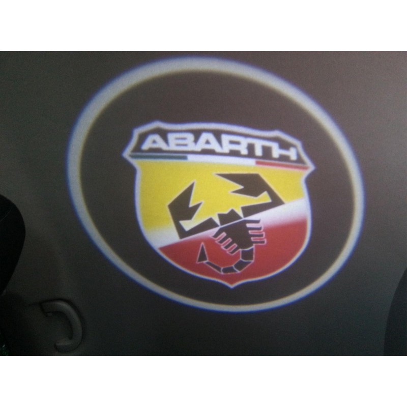 LED ABARTH LOGO under-door kit