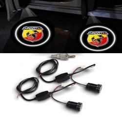 ABARTH Grande Punto kit sotto porta LED Logo
