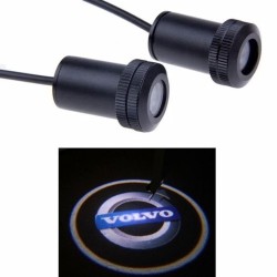 Proiettori Logo LED Volvo per Portiera con Fori Connessione 12v