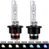 Pair of D2S 35W 85V 5000K HID Replacement Xenon Bulbs