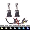 Coppia Lampade Xenon H4-3 Bi-Xenon 35W 8000k Premium Quality Connettore AMP HID