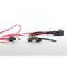 connettori Relay Singolo Per Kit H4 Bixenon per Moto Collegamento a Batteria