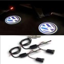 Proiettore Logo LED VOLKSWAGEN Generico in Vetro con Foro per Portiera 12V