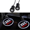 Proiettore Logo Sottoporta AUDI Generico Foto Portiere Luce Cortesia Gost Lights