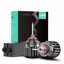 HB4 9006 Quartz LED Bulbs 360° 6000K 55W Super Canbus Kit Plug & Play Ice White