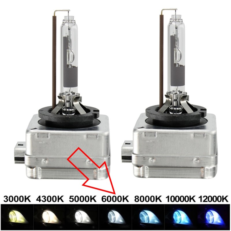 copy of Par de bombillas de repuesto HID de xenón D1S de 35 W, 85 V y 5000 K