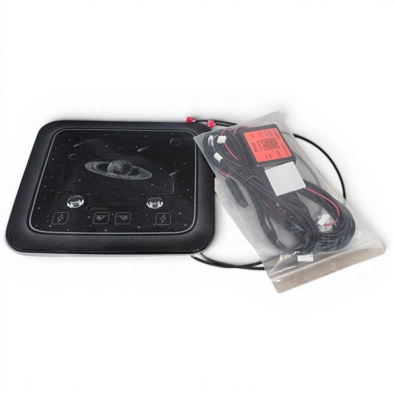 Cables de instalación Lámpara de techo LED RGB Ambient Dreamcolor Luces de lectura decorativas para interiores de coche