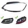 Volkswagen Golf 7 Left Headlight Polycarbonate Glass Lens Plexiglass Cover