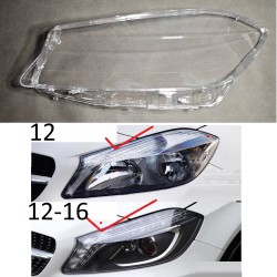 Policarbonato Faro Sinistro Mercedes-Benz W176 Vetro Lente Copertura Plexiglass Riparazione