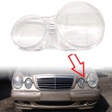 Policarbonato Faro Sinistro Mercedes-Benz W210 Vetro Lente Copertura Plexiglass Riparazione