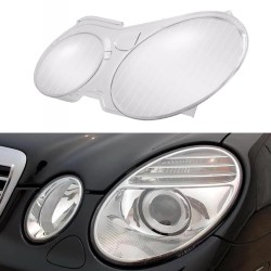 Policarbonato Faro Sinistro Mercedes-Benz W211 Vetro Lente Copertura Plexiglass Riparazione