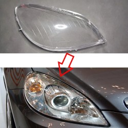 Policarbonato Faro Destro Mercedes-Benz W245 Vetro Lente Copertura Plexiglass Riparazione
