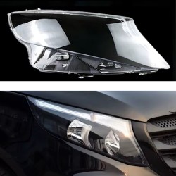 Mercedes-Benz VITO v260 Right Headlight Polycarbonate Glass Lens Cover Plexiglass Repair