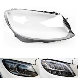 Policarbonato Faro Destro Mercedes-Benz W205 Dal 2019 Vetro Lente Copertura Plexiglass Riparazione