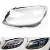 Mercedes-Benz W205 Left Headlight Polycarbonate Glass Lens Cover Plexiglass Repair 2019