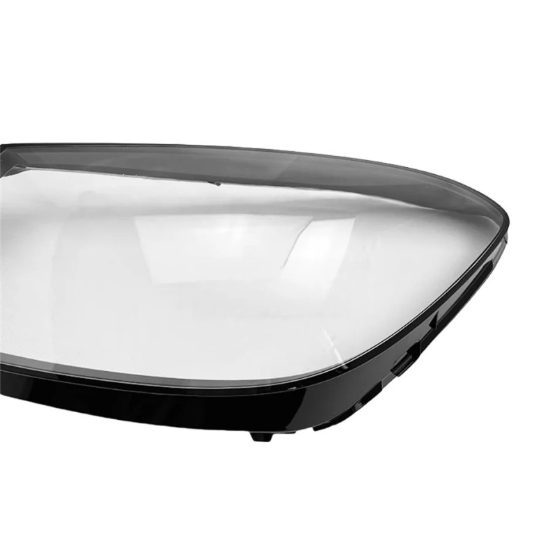 Reparación de la cubierta de plexiglás de la lente de cristal del faro izquierdo exterior de policarbonato para Mercedes-Benz W2
