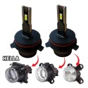 Specific LED Lamp for Hella Headlights 6000K Camper Caravan Motorhome Tractors H7 and H1
