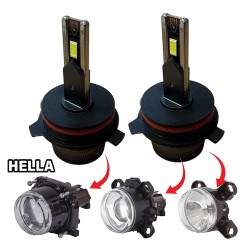 Lampada LED Specifica per Fanale Hella 6000K Camper Caravan Motorhome Trattori H7 e H1