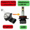 base h7 Lampada LED Specifica per Fanale Hella 6000K Camper Caravan Motorhome Trattori