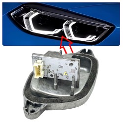 BMW F40 F44 Right DRL LED Headlight Module 63119448116B 90145280