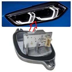 Modulo Led Faro 63119448115B BMW F40 F44 90121824 Centralina Sinistro DRL