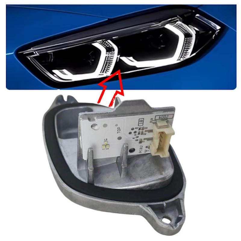 Modulo Led Faro 63119448115B BMW F40 F44 90121824 Centralina Sinistro DRL