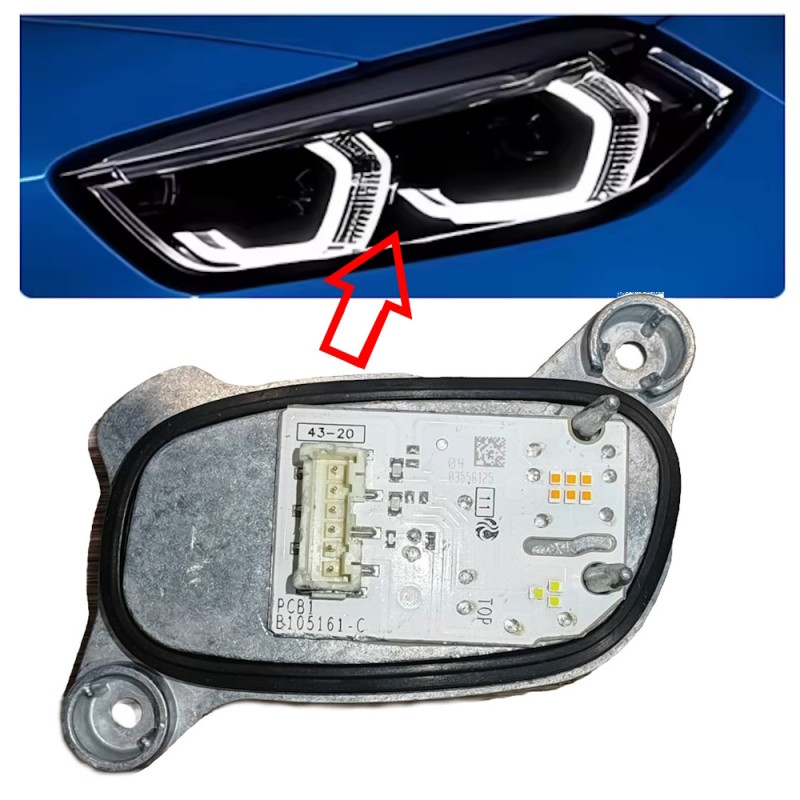 BMW F40 F44 Left Headlight LED Module 90121825 24473120 90159761 DRL and Indicators 63119448115