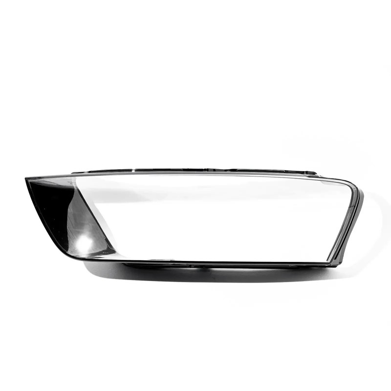 External Polycarbonate Left Headlight Audi Q3 from 2016 to 2018 Glass Lens Plexiglass Cover Repair