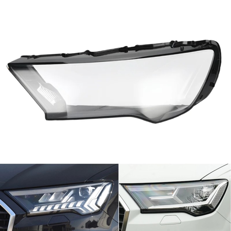 Reparación de la cubierta de plexiglás de la lente de cristal de policarbonato del faro izquierdo del Audi Q7 II 4MB