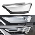 Audi A8 A8L 4N2 4N8 Left Headlight Polycarbonate Glass Lens Cover Plexiglass Repair