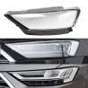 Audi A8 A8L 4N2 4N8 Left Headlight Polycarbonate Glass Lens Cover Plexiglass Repair