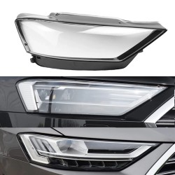 Policarbonato Faro Destro Audi A8 A8L 4N2 4N8 Vetro Lente Copertura Plexiglass Riparazione