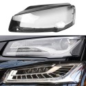 Audi A8 D4 Left Headlight Polycarbonate Glass Lens Plexiglass Cover Repair