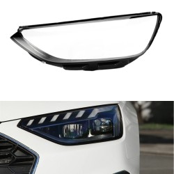 Policarbonato Faro Sinistro Audi A4 B9 Restyling Vetro Lente Copertura Plexiglass Riparazione