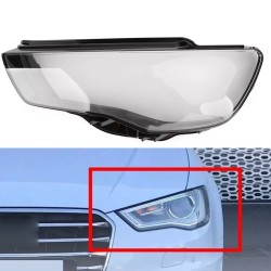 Audi A4 B9 Left Headlight Polycarbonate Glass Lens Plexiglass Cover Repair