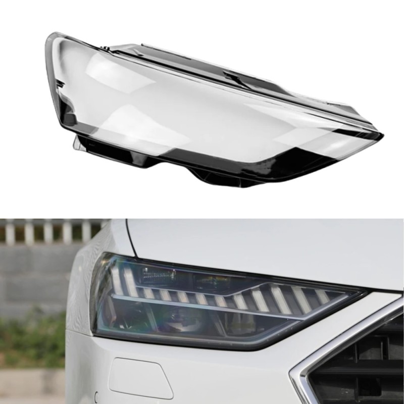 Reparación de la cubierta de plexiglás del cristal del faro derecho del Audi A7 (a partir de 2019)