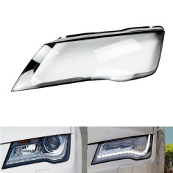 Audi A7 Left Headlight Polycarbonate Glass Lens Cover Plexiglass Repair 2010-2015