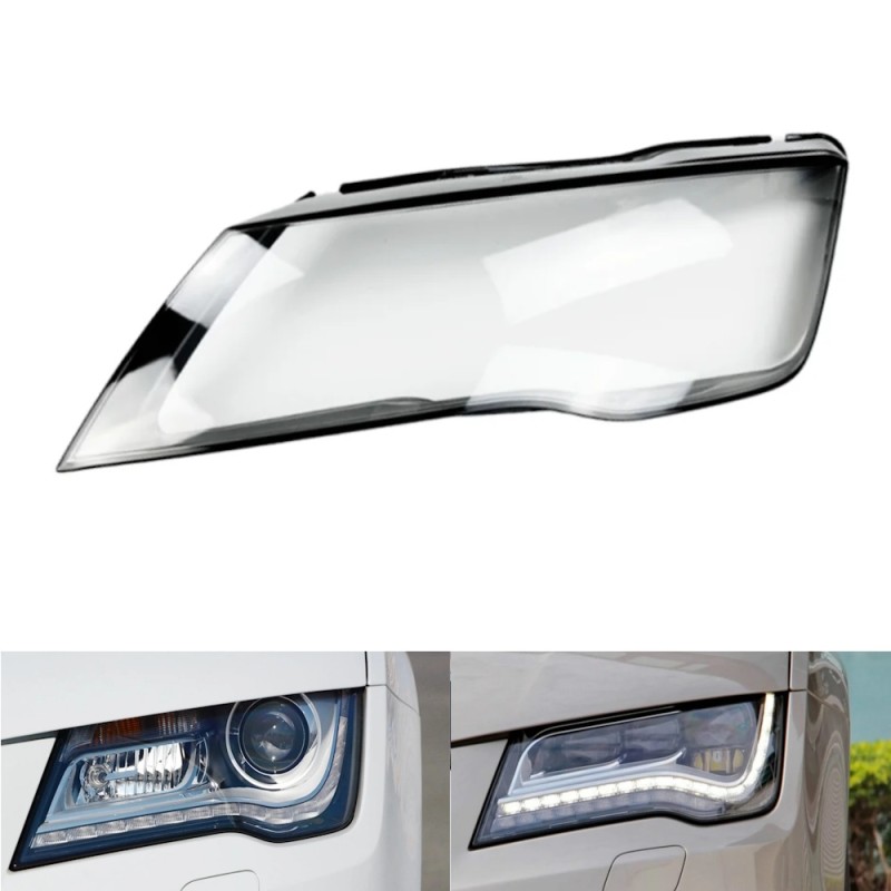 Reparación de la cubierta de cristal de policarbonato del faro izquierdo del Audi A7 (2010-2015)