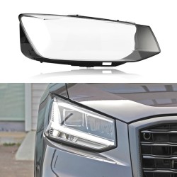Policarbonato Faro Destro Audi Q2 dal 2018 in poi Vetro Lente Copertura Plexiglass