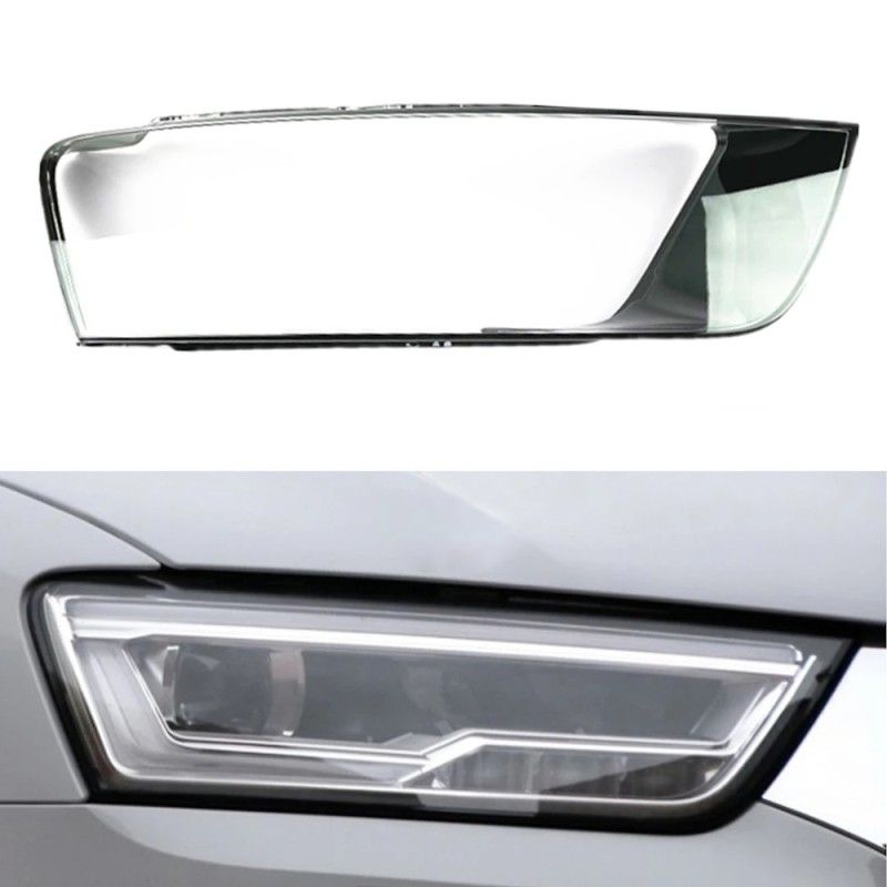 Audi Q3 2016-2018 Right Headlight Polycarbonate Glass Lens Plexiglass Cover Repair
