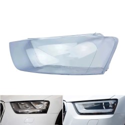 Audi Q3 8U Left Headlight Polycarbonate Glass Lens Plexiglass Cover 2010-2015