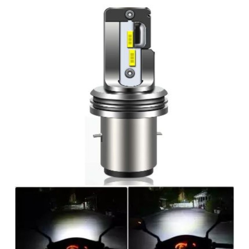Una lampada BA20D S2 ALL IN ONE KIT FULL LED Moto VESPA